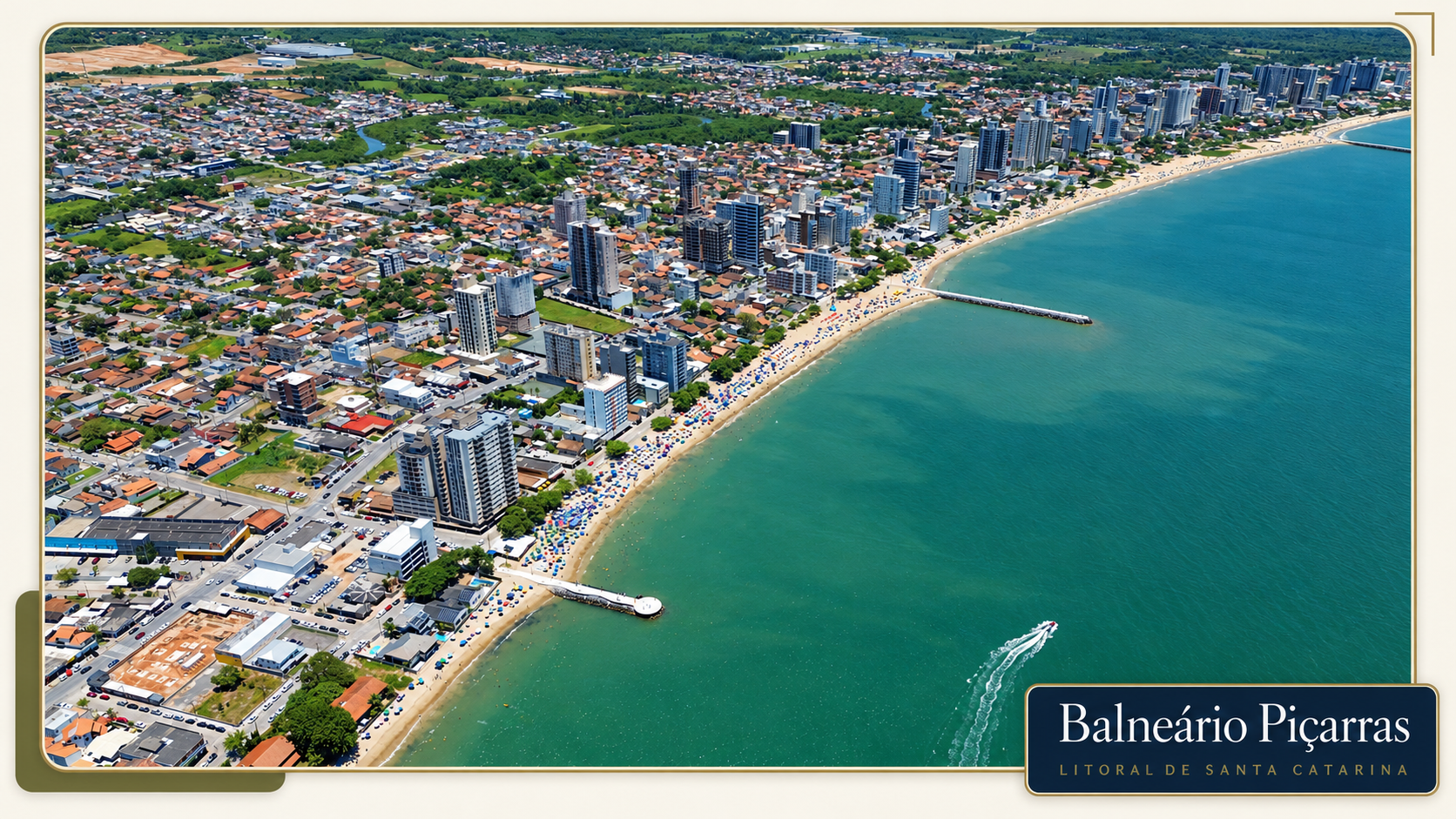 Vista de Balneário Piçarras
